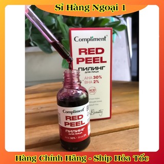 Serum Compliment Red Peel AHA 30% + BHA 2% cải thiện làn da, se khít chân lông 27ml của Nga