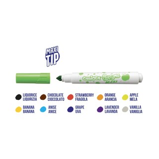 [Thương hiệu Ý] - Bút dạ màu - Bút lông màu có hương thơm Carioca Perfume Pens - 10/12/30 bút