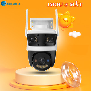 Imou 3 Mắt 11MP | Camera Wifi Imou S7UP-11M0WED | Xoay 360 Độ | Đàm Thoại 2 Chiều | Ban Đêm Có Màu | Chính Hãng BH 2 Năm