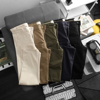 Quần Dài Kaki Nam Slim Fit Cao Cấp, Chất Vải Cotton Co Giãn Nhẹ, Thoáng Khí, Đứng Form - OCT LABEL