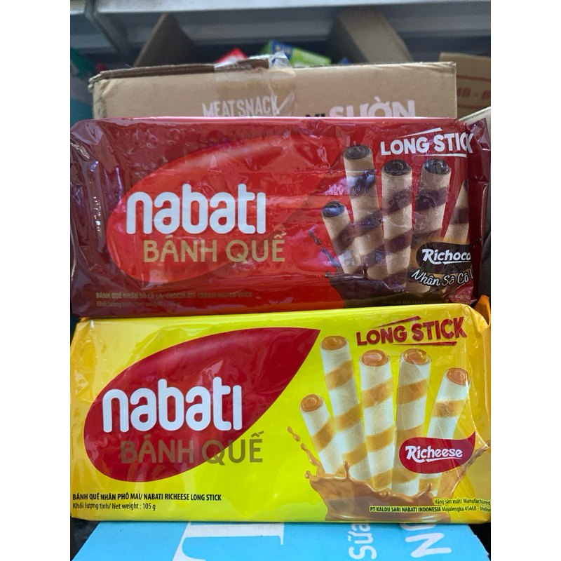Bánh Quế Nabati Vị Phô Mai & Kem Goguma Tím 105g | Shopee Việt Nam