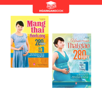Sách: Mang Thai Thành Công + Hành Trình Thai Giáo 280 ngày Mỗi Ngày Đọc Một Trang