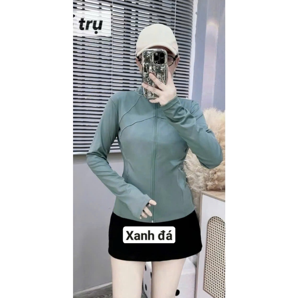 [NEW] Áo Khoác Thun GYM Cổ Trụ Mới Dễ Mặc Thể Thao