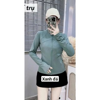 Áo khoác gym, yoga cho nữ màu sắc tươi trẻ phù hợp mọi lứa tuổi