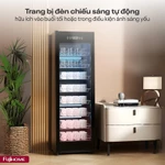 Tủ tiệt trùng sấy chén bát khử khuẩn 220L FUJIHOME, tủ khử trùng bát đĩa, tiệt trùng UV dụng cụ nhà bếp  nhà hàng — ảnh 8