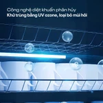 Tủ tiệt trùng sấy chén bát khử khuẩn 220L FUJIHOME, tủ khử trùng bát đĩa, tiệt trùng UV dụng cụ nhà bếp  nhà hàng — ảnh 7