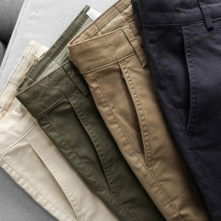 Quần Dài Kaki Nam Slim Fit Cao Cấp, Chất Vải Cotton Co Giãn Nhẹ, Thoáng Khí, Đứng Form (Bảng Màu Trung Tính) - OCT LABEL