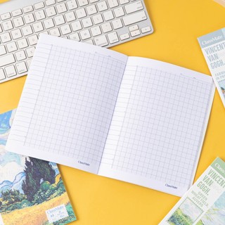 Combo 5/10 Tập 4 ôly A5 Vangogh Classmate 80GSM Giấy Dày Chống Thấm, Ăn Mực, Tập Học Sinh Bìa Cao Cấp Chống Nước