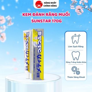 kem đánh răng muối Sunstar Nhật Bản 170gr
