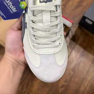 Giày thể thao bigsize nam nữ mùa hè cổ thấp Onit_suka đế bệt màu trắng sọc ghi cao cấp , sneaker thời trang cao cấp êm