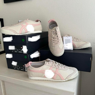 Giày thể thao búp bê mùa hè đế bệt Onit_suka màu hồng trắng dễ thương , sneaker thời trang cao cấp cổ thấp êm nhẹ