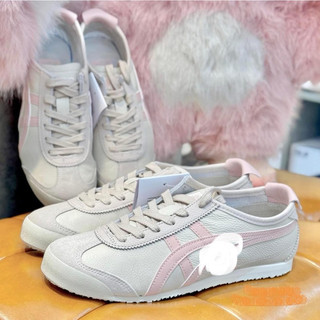 Giày thể thao búp bê mùa hè đế bệt Onit_suka màu hồng trắng dễ thương , sneaker thời trang cao cấp cổ thấp êm nhẹ