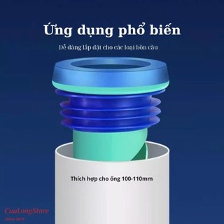 Nắp Chặn Mùi Hôi Cống Bồn Cầu Toilet nhà tắm ngăn mùi thoát sàn chống trào ngược nước thải
