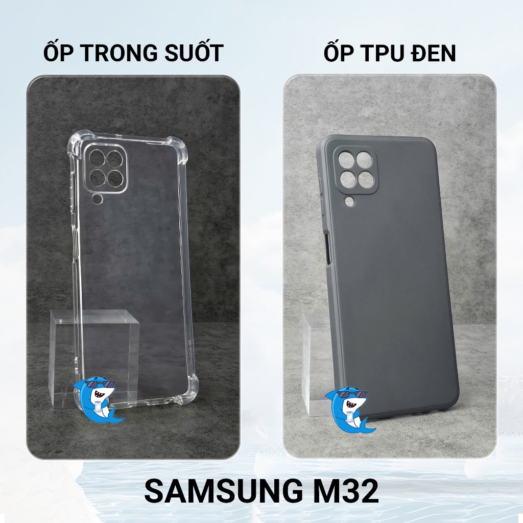 Ốp lưng Samsung A12, A22, M32 4G 5G bảo vệ cam điện thoại toàn diện cạnh vuông nhựa dẻo tpu bibi