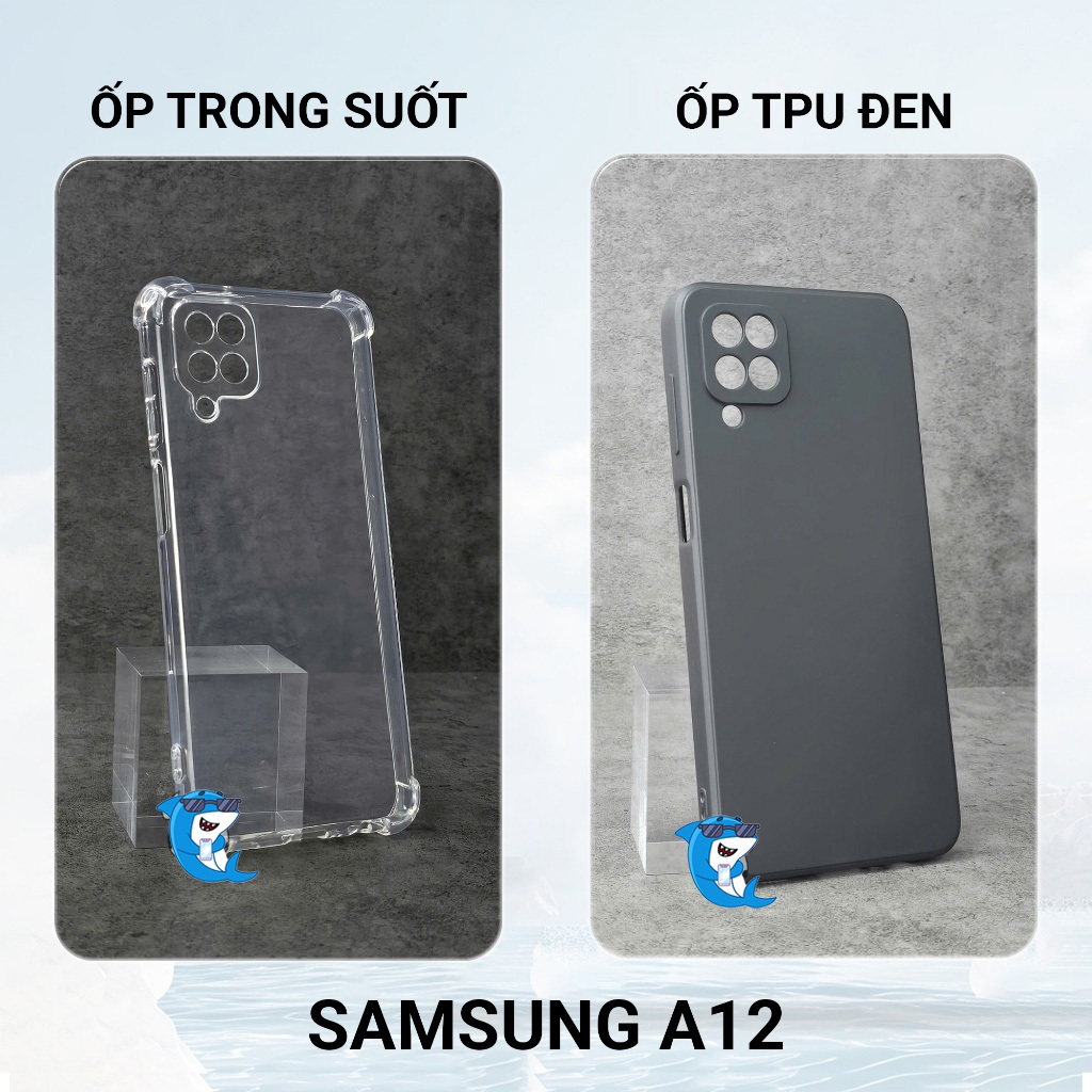 Ốp lưng Samsung A12, A22, M32 4G 5G bảo vệ cam điện thoại toàn diện cạnh vuông nhựa dẻo tpu bibi