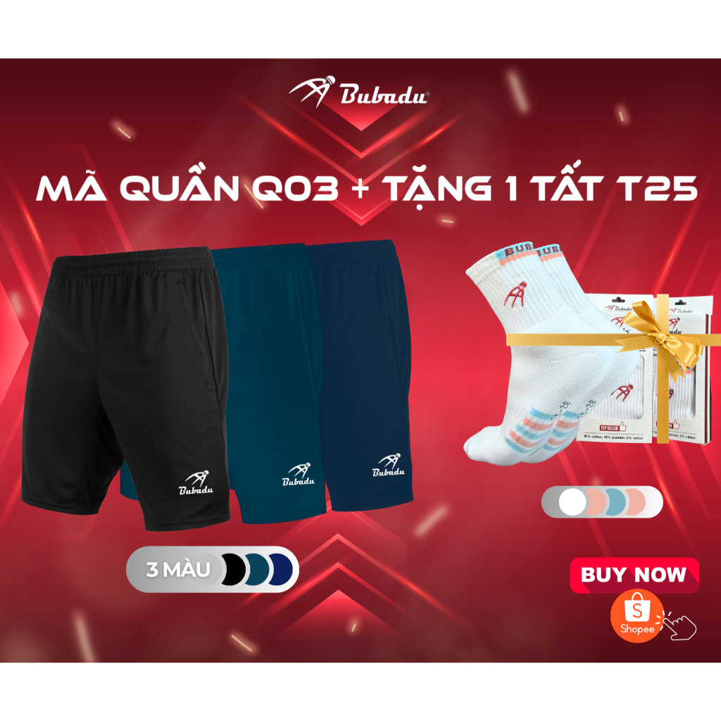 [CHÍNH HÃNG BUBADU] QUẦN THI ĐẤU BUBADU COOL NEW 2024 Q03 Sport ...