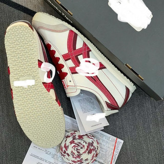Giày thể thao bigsize nam nữ rắn đỏ hottrend hè 2025 Onit_suka tige_r  màu trắng đỏ cổ thấp êm nhẹ, sneaker thời trang