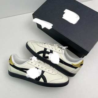 Giày thể thao bigsize nam nữ mùa hè cổ thấp Onit_suka sd màu trắng đen viền vàng cao cấp êm nhẹ , sneaker thời trang