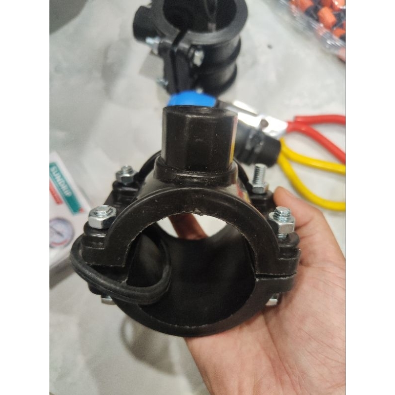 Đai khởi thủy HDPE hàng loại cao cấp cổ ren dày ,đai khởi thủy lấy nước từ PVC hay HDPE đều được