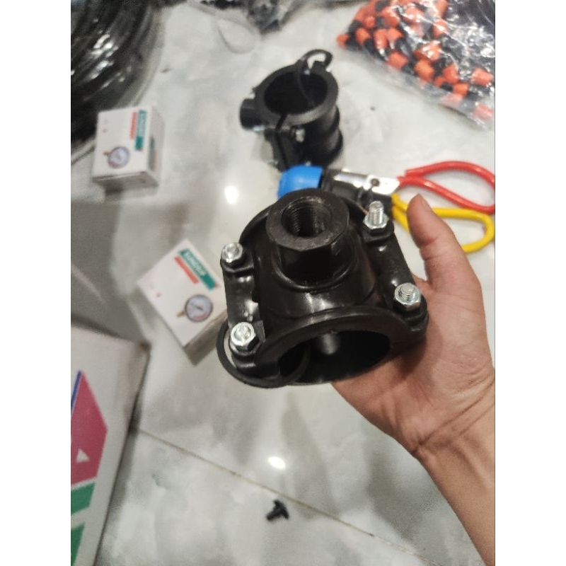 Đai khởi thủy HDPE hàng loại cao cấp cổ ren dày ,đai khởi thủy lấy nước từ PVC hay HDPE đều được