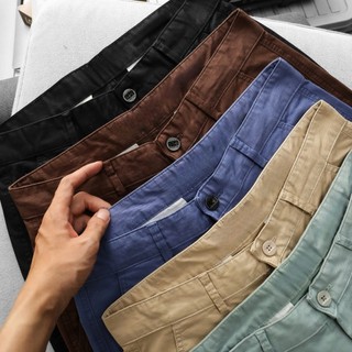 Quần short Kaki nam form regular cao cấp, co giãn thoải mái - OCT LABEL