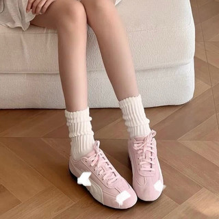 Giày thể thao bigsize nữ cổ thấp mùa hè 2025 hottrend pm pink màu hồng phấn dễ thương êm nhẹ ,sneaker thời trang cao cấp