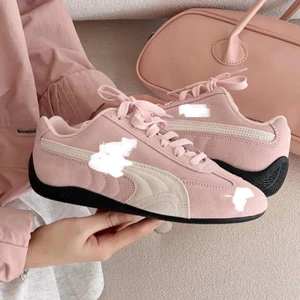 Giày thể thao bigsize nữ cổ thấp mùa hè 2025 hottrend pm pink màu hồng phấn dễ thương êm nhẹ ,sneaker thời trang cao cấp