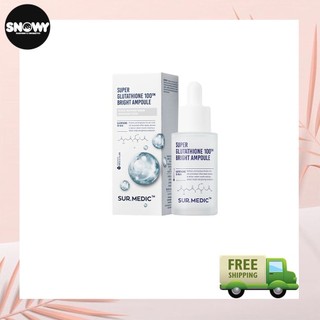Tinh chất, Kem dưỡng sáng mờ thâm Sur.Medic Neogenlab Super Glutathione 100 Bright Ampoule 32ml