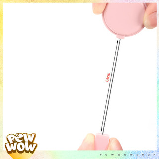 Lõi Tơrua Kéo Rút 60cm Nhựa ABS Nhiều Màu Pastel Phong Cách Đơn Giản Cute Tinh Tế Dễ Phối Móc Bao Đựng Thẻ / Móc Khoá