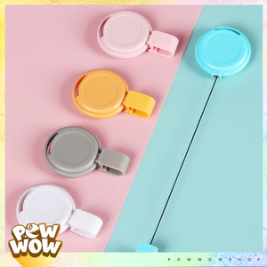 Lõi Tơrua Kéo Rút 60cm Nhựa ABS Nhiều Màu Pastel Phong Cách Đơn Giản Cute Tinh Tế Dễ Phối Móc Bao Đựng Thẻ / Móc Khoá