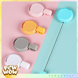 Lõi Tơrua Kéo Rút 60cm Nhựa ABS Nhiều Màu Pastel Phong Cách Đơn Giản Cute Tinh Tế Dễ Phối Móc Bao Đựng Thẻ / Móc Khoá