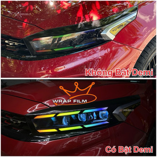 Tem dán đèn đổi màu Kia K3 Premium, Turbo, Delux, Luxury(Bộ 2 bên)