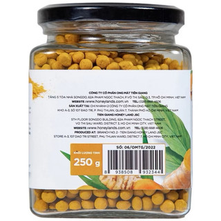 Viên nghệ mật ong Royal Honey (250g) nguyên chất chính hãng