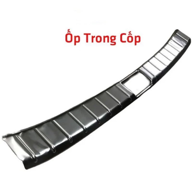 Ốp chống trầy cốp trong và ngoài xe Mitsubishi Xpander 2018-2025 Inox hàng cao cấp