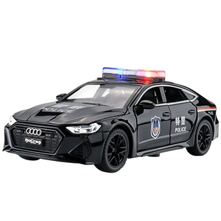 Mô hình xe cánh sát AUDI RS7 tỷ lệ 1:32
