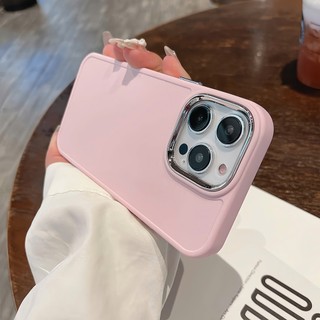 Ốp Lưng iPhone Viền Camera Kim Loại Cao Cấp, Chống Sốc, Bảo Vệ Camera - iP 6/6s/7/8/Plus/X/XS/11/12/13/14/15/16/Pro/Max