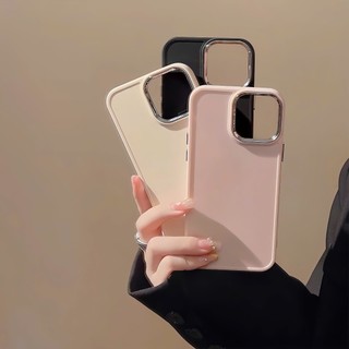 Ốp Lưng iPhone Viền Camera Kim Loại Cao Cấp, Chống Sốc, Bảo Vệ Camera - iP 6/6s/7/8/Plus/X/XS/11/12/13/14/15/16/Pro/Max