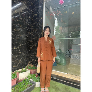 Mẫu bà lai tim , đồ thời trang nữ, đồ đi chùa