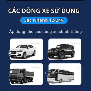 Tẩu Sạc Nhanh Ô Tô Mini VERSION 10 USB QC3.0 + PD 30W, Tẩu Âm Nhỏ Gọn Tiện Lợi