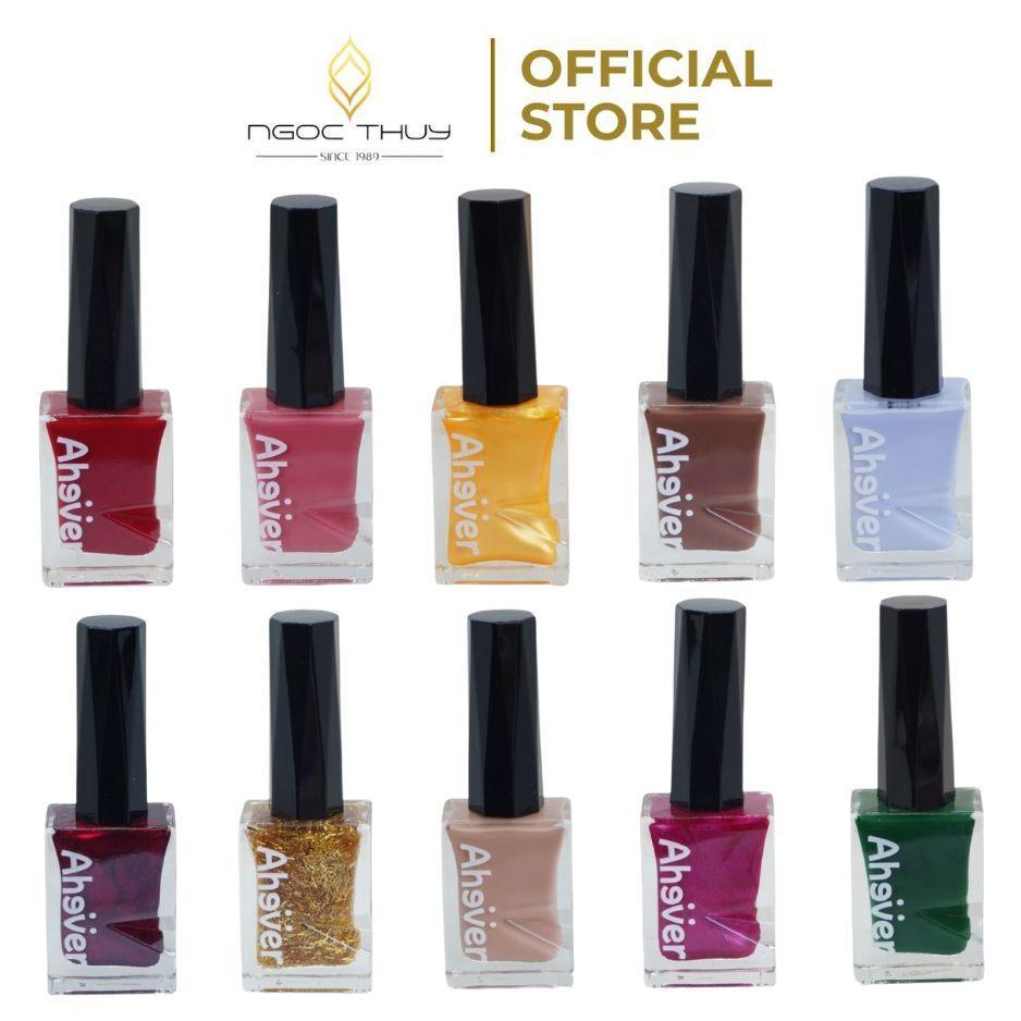 COMBO 10 CHAI SƠN THƯỜNG - Sơn Móng Tay Cao Cấp AH36 - Được Chọn Màu - Ngọc Thuỷ Nail