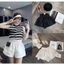 Quần Short Nữ Dáng Phồng Ống Rộng Cạp Chun Vải Tacta 2 Lớp, Quần Short Lưng Cao Thời Trang Hàn Quốc
