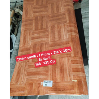 Combo simili 10m2 ( 2m*5m) dày 1.6mm, trang trí sàn sang trọng.