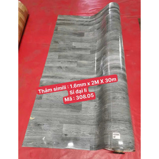 Combo simili 10m2 ( 2m*5m) dày 1.6mm, trang trí sàn sang trọng.