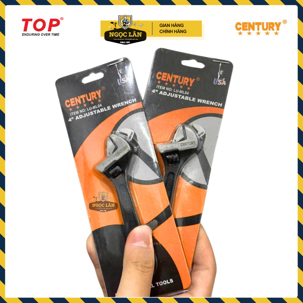 [Mini] Mỏ lết, mỏ lếch mini 4 inch Century nhỏ gọn, tiện dụng, cao cấp