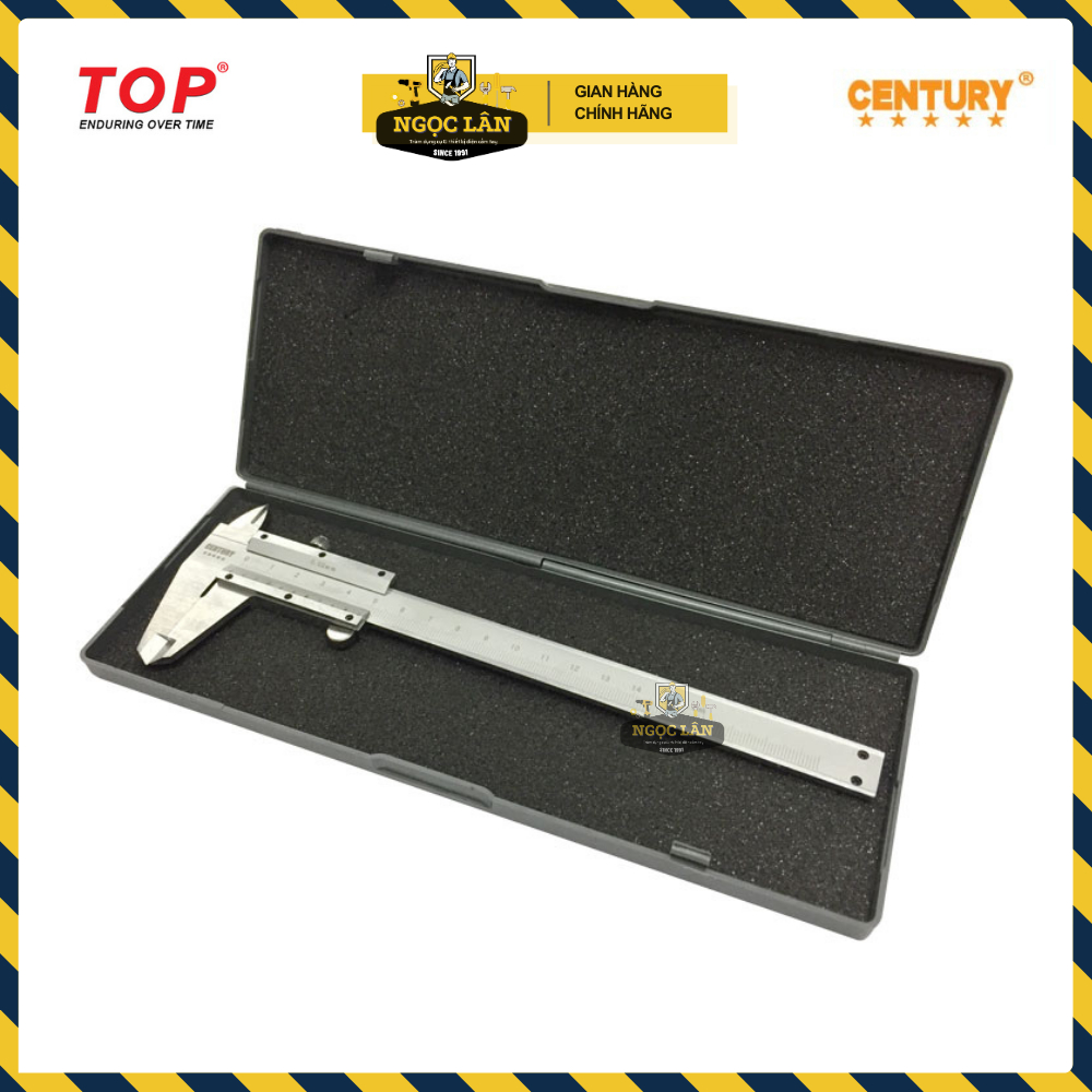 [Chính xác 0,02mm] Thước kẹp cơ, thuớc cặp cơ khí Century 150-200-300mm độ chính xác cao