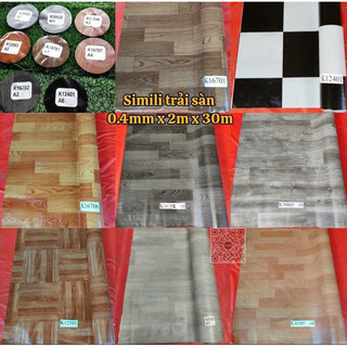Combo 10m2 Thảm simili : 0.4mm x 2M X 5M Trang trí không gian bền đẹp.