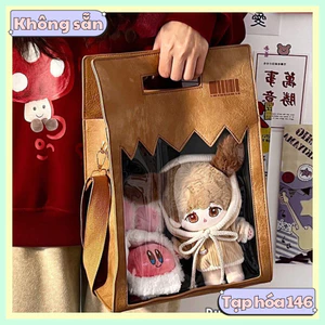 Túi đựng doll 10cm 15cm 20cm 30cm - Túi đeo chéo ulzzang đựng doll nhiều mẫu