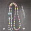 Dây đeo chéo, dây đeo vai acrylic đính hạt, dây đeo điện thoại, mặt dây chuyền phụ kiện Baby Three