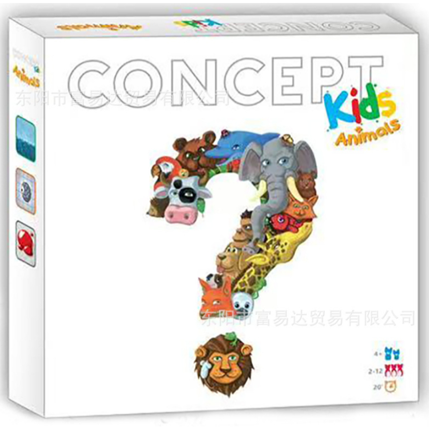 Boardgame Concept Trò chơi đoán từ Concept Kids