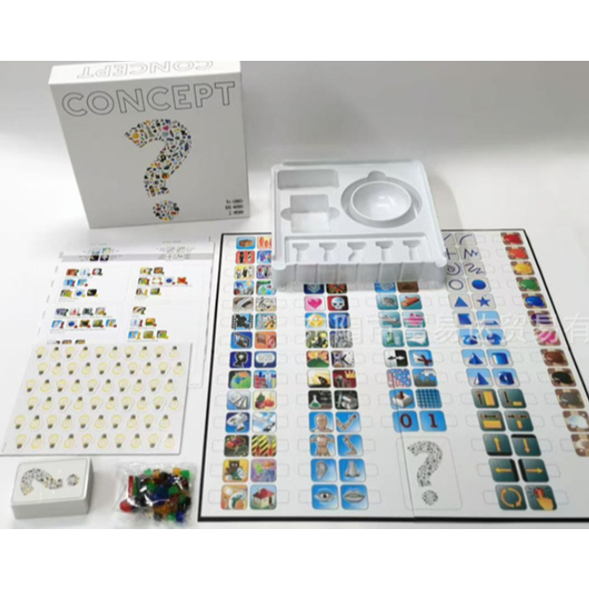 Boardgame Concept Trò chơi đoán từ Concept Kids